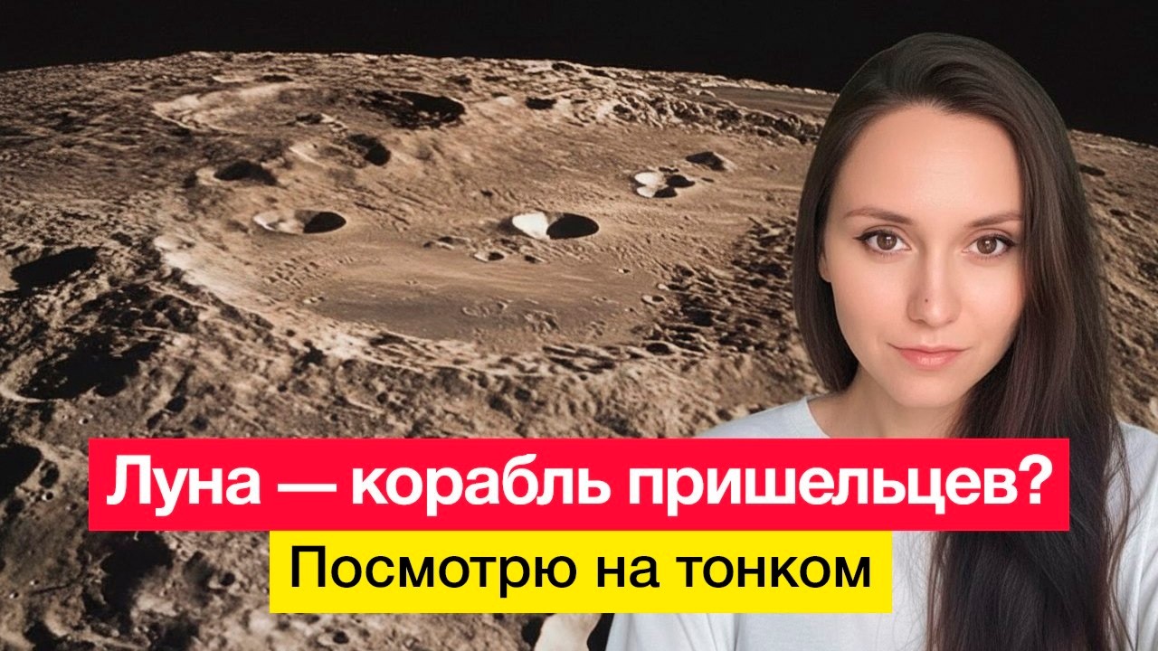 Луна &mdash; корабль пришельцев? Посмотрю на тонком