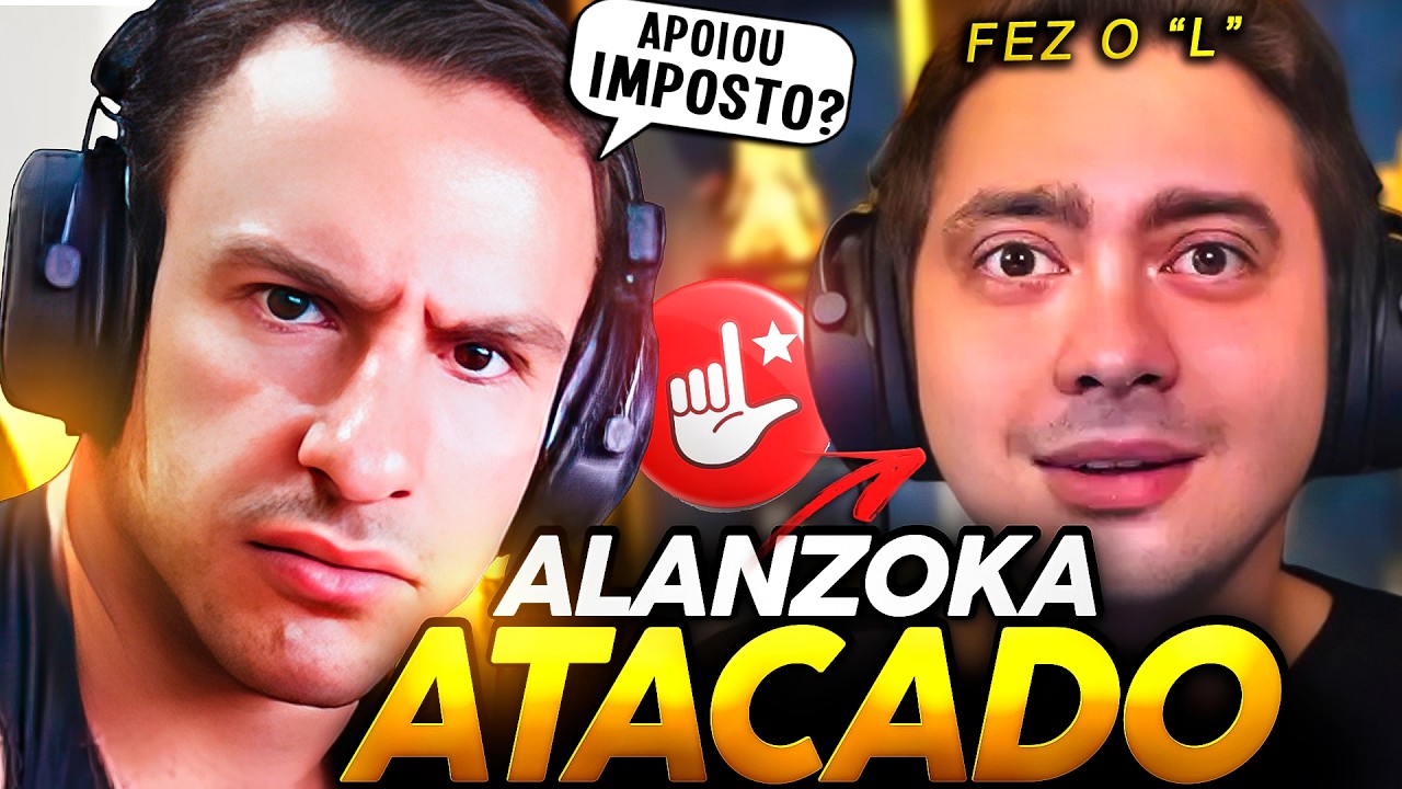 SUPER XANDÃO REAGINDO A ALANZOKA ESTÁ SENDO ATACADO POR VOTAR NO LULA!