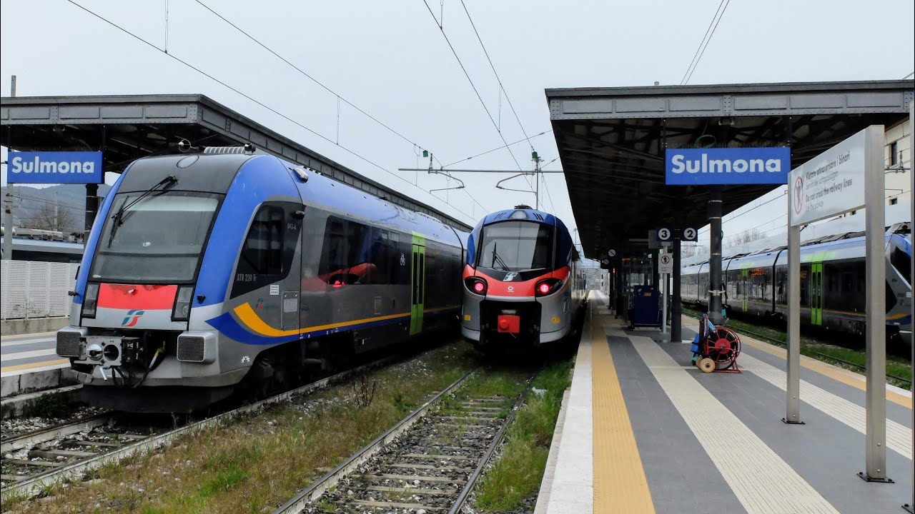 Treni a SULMONA!!! Treni passeggeri e storici!