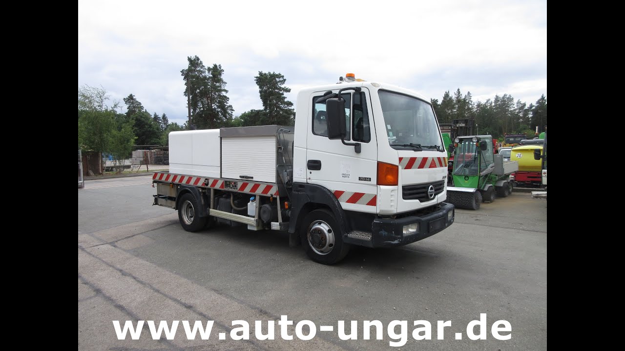 Nissan Atleon 70.14 mit Hochdruckreiniger Wasserwagen Waschwagen K&auml;rcher High Pressure