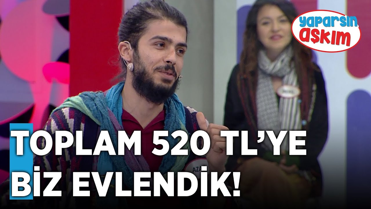 Toplam 520 TL'ye Biz Evlendik | Yaparsın Aşkım