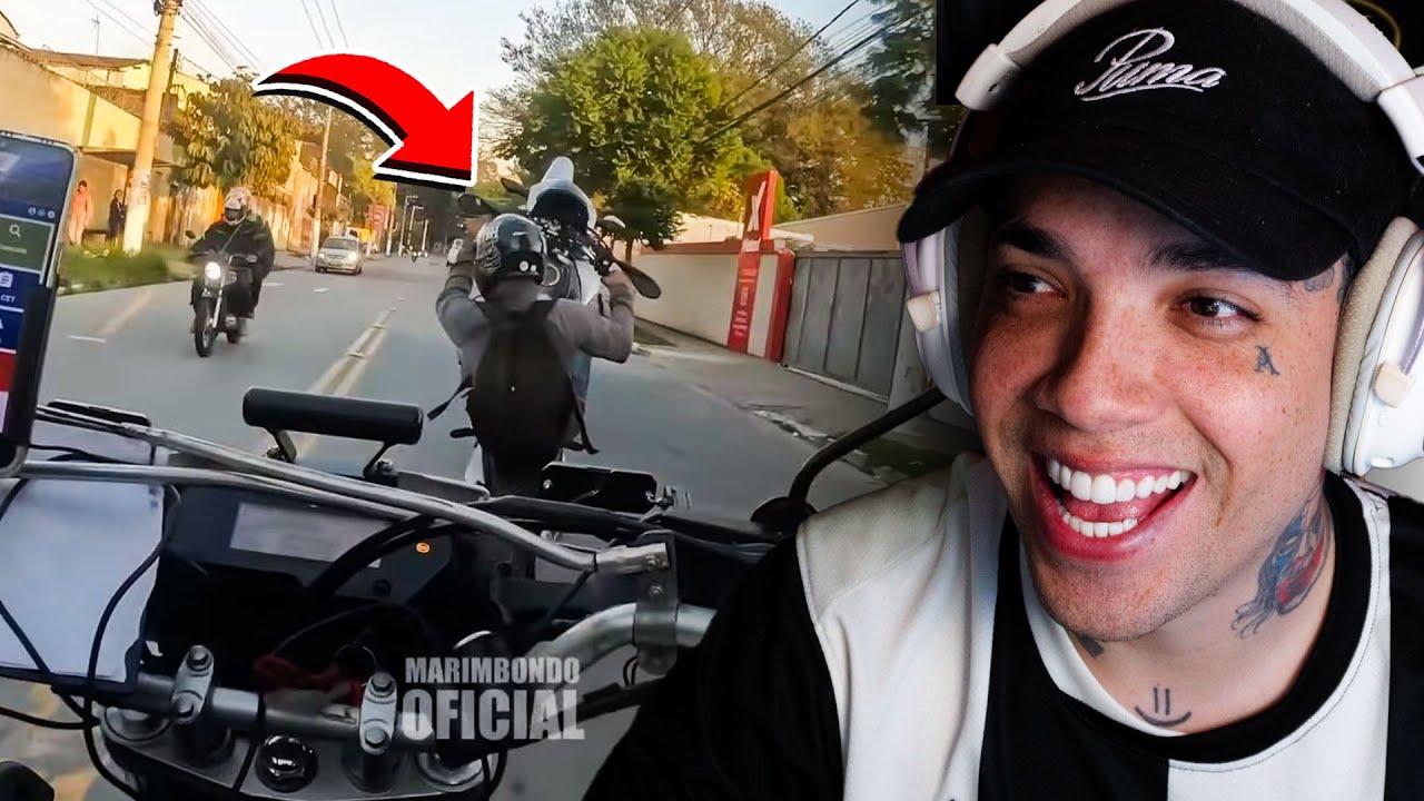 motoca burro empinando na frente da policia kkkkkkkkkkkkkkkkkk