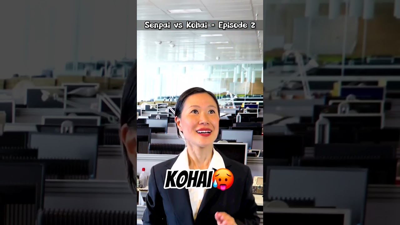 EPISODE 2 of the 💪Senpai 🥵Kohai Series #japaneseculture #japaneselanguage #senpai