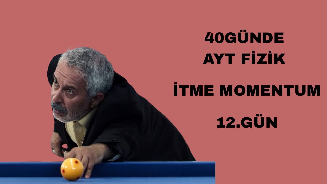 YER ÇEKİMİNİN İTME ÜZERİNDE ETKİSİ | 40 GÜNDE AYT FİZİK 