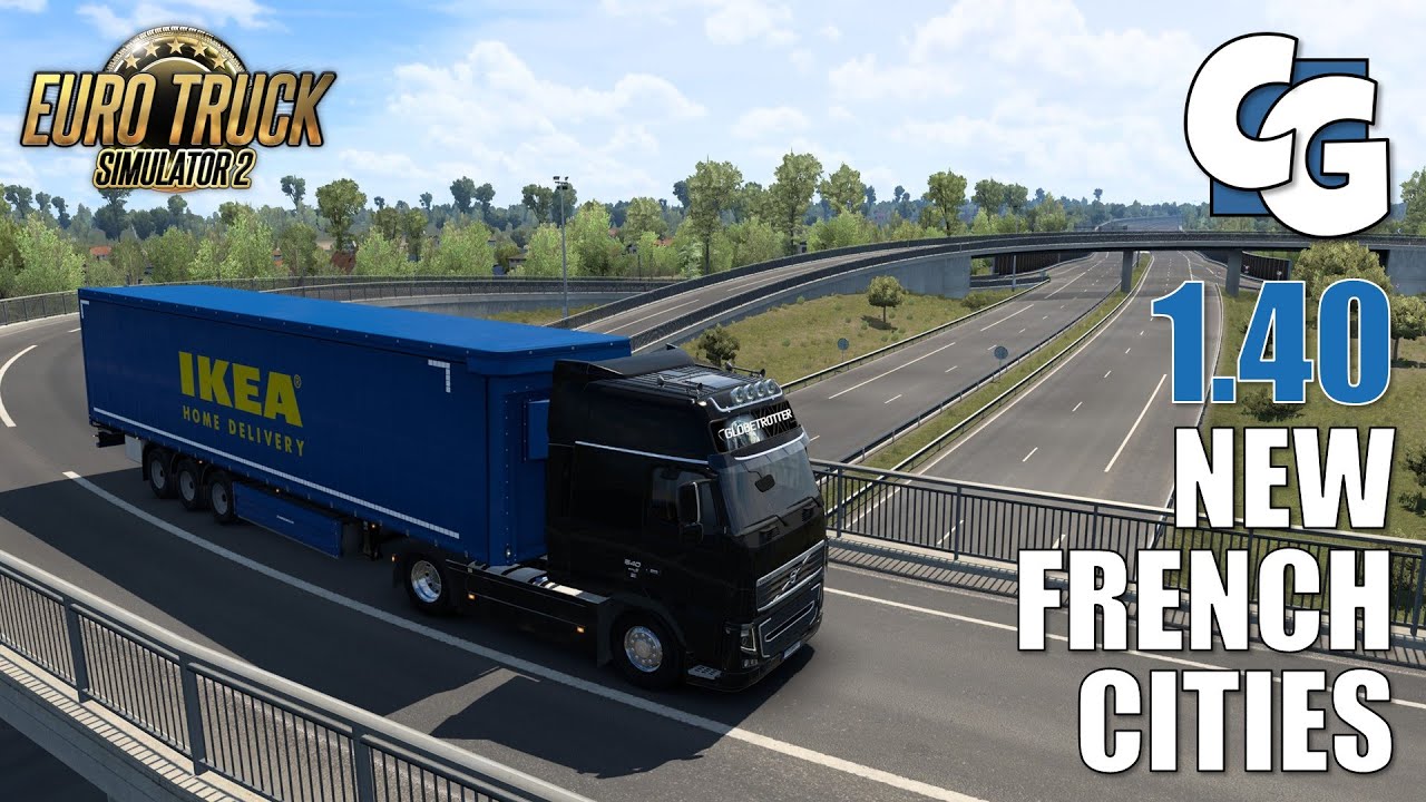 New French Cities in 1.40 - ETS2