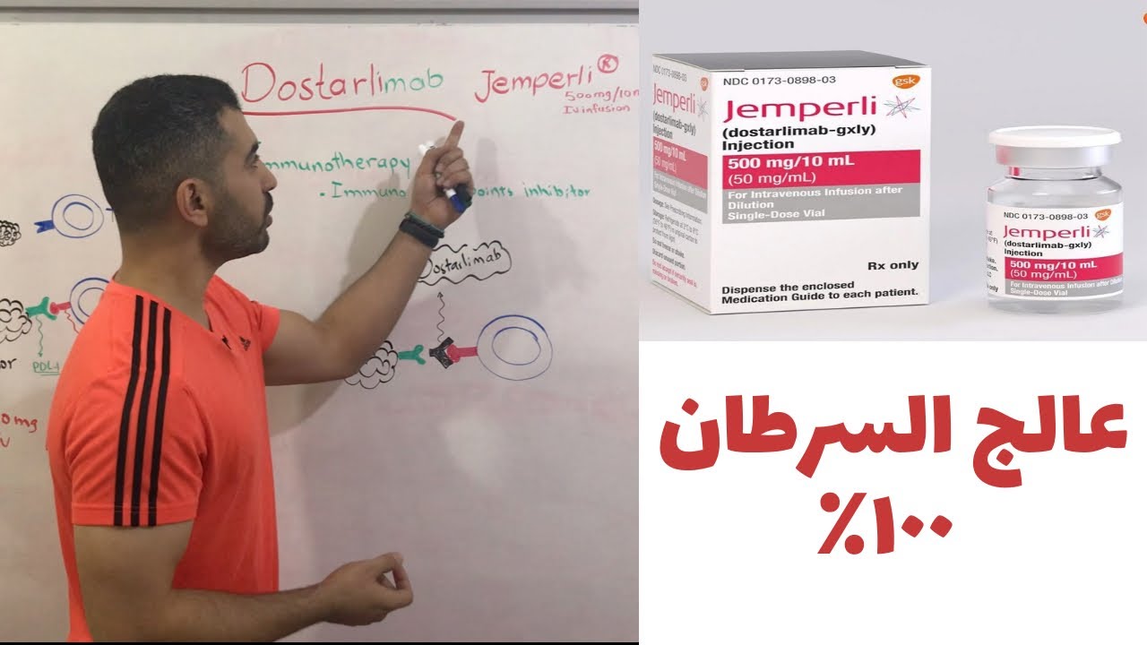 علاج السرطان الجديد بنسبة شفاء ١٠٠٪ دوستارليماب/ Dostarlimab