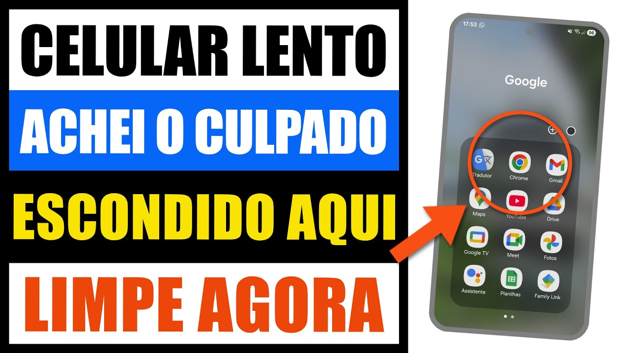 Seu celular está lento por causa disso! Deixei o meu voando assim