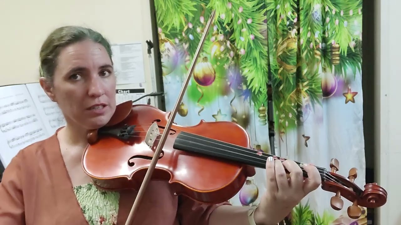 Viola French Folk Song with instructions 