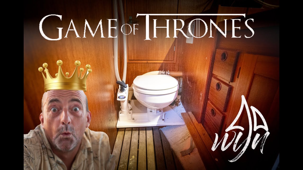 Ep 3: Sailing Wyn gets a new JABSCO marine TOILET and is all set for the CAPTAINS LOG