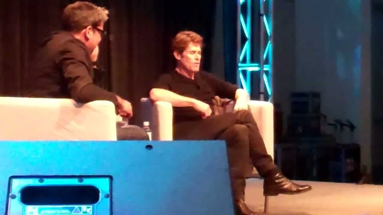 Willem Dafoe gets angry at SXSW panel discussion and The Hunter director interview