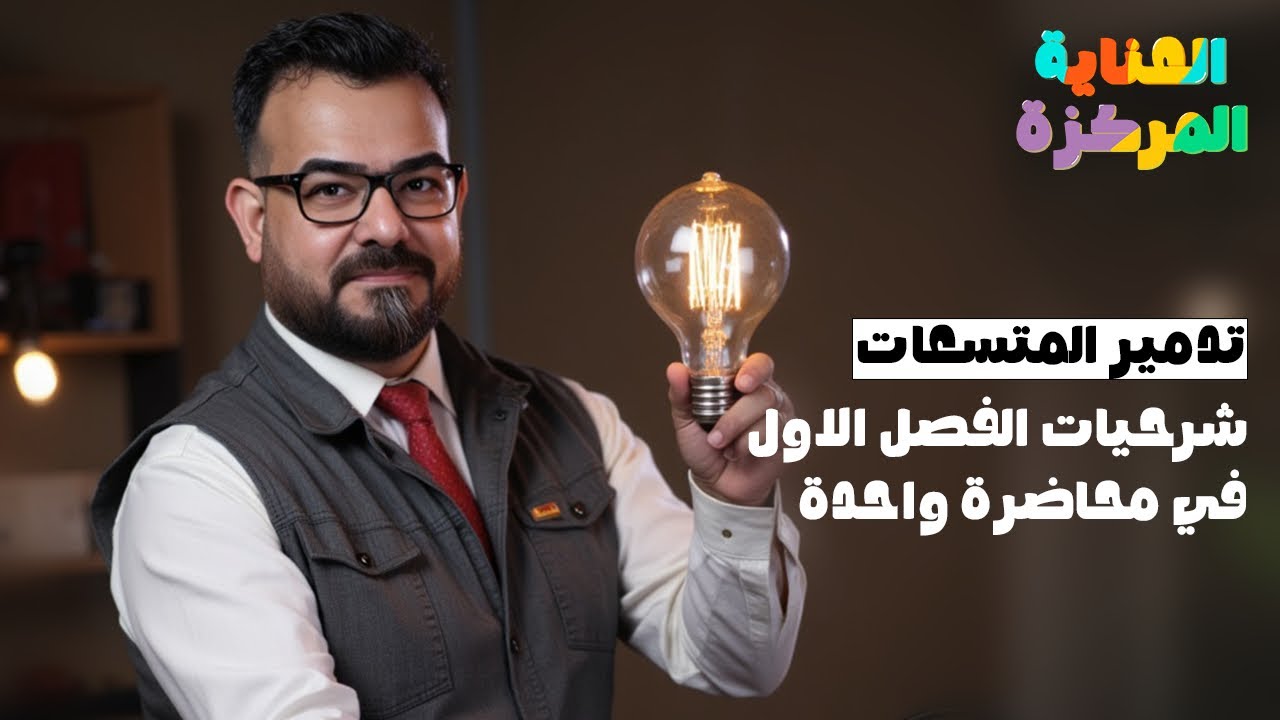 المراجعة المركزة للفيزياء || شرحيات الفصل الاول في محاضرة وحدة