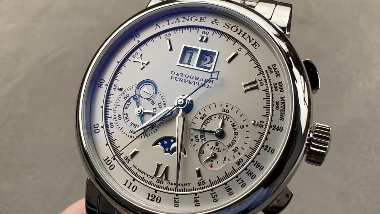 A. Lange & Söhne Datograph Perpetual 410.025E | Full Feature Watch Review