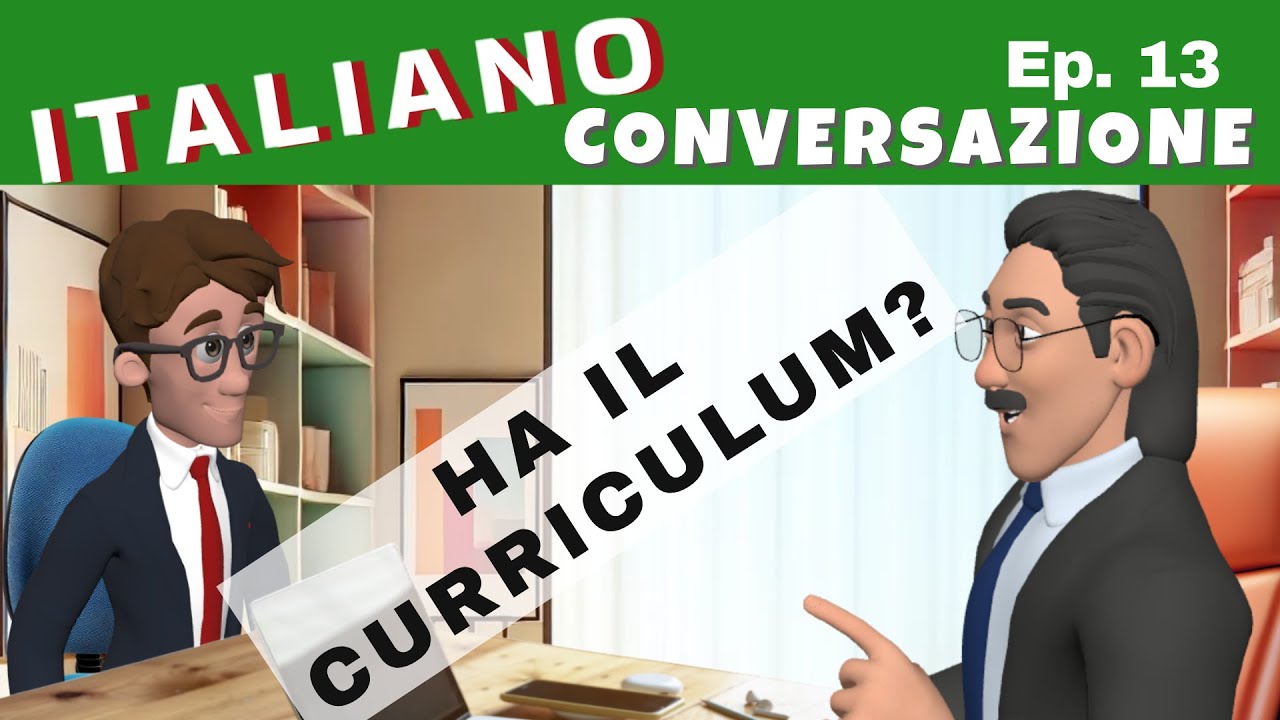 🇮🇹 Learn Italian with LinguaMotion THE JOB INTERVIEW | Real life Useful Phrases 🇮🇹