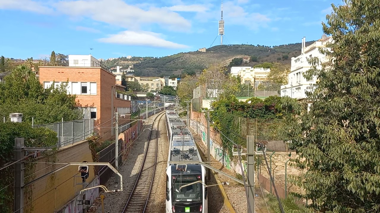 FGC Serie 115 en la l&iacute;nea Barcelona-Vall&egrave;s
