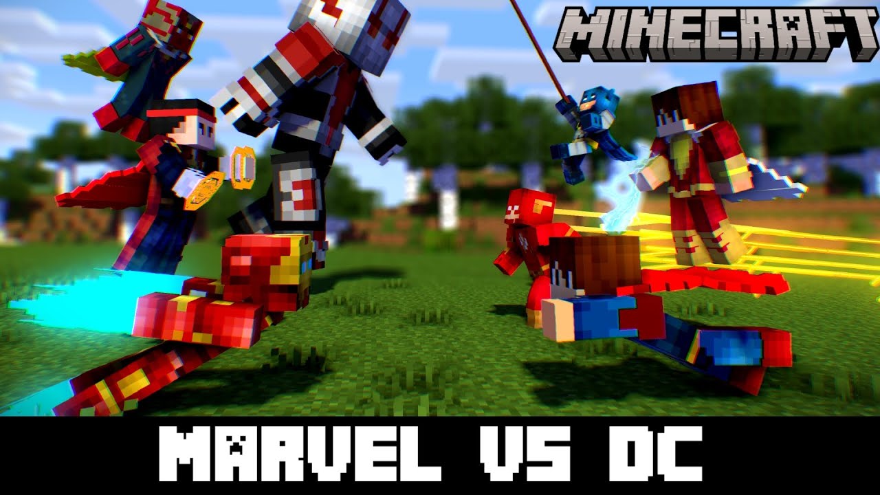 Marvel Vs DC | Minecraft In Telugu | SG7997