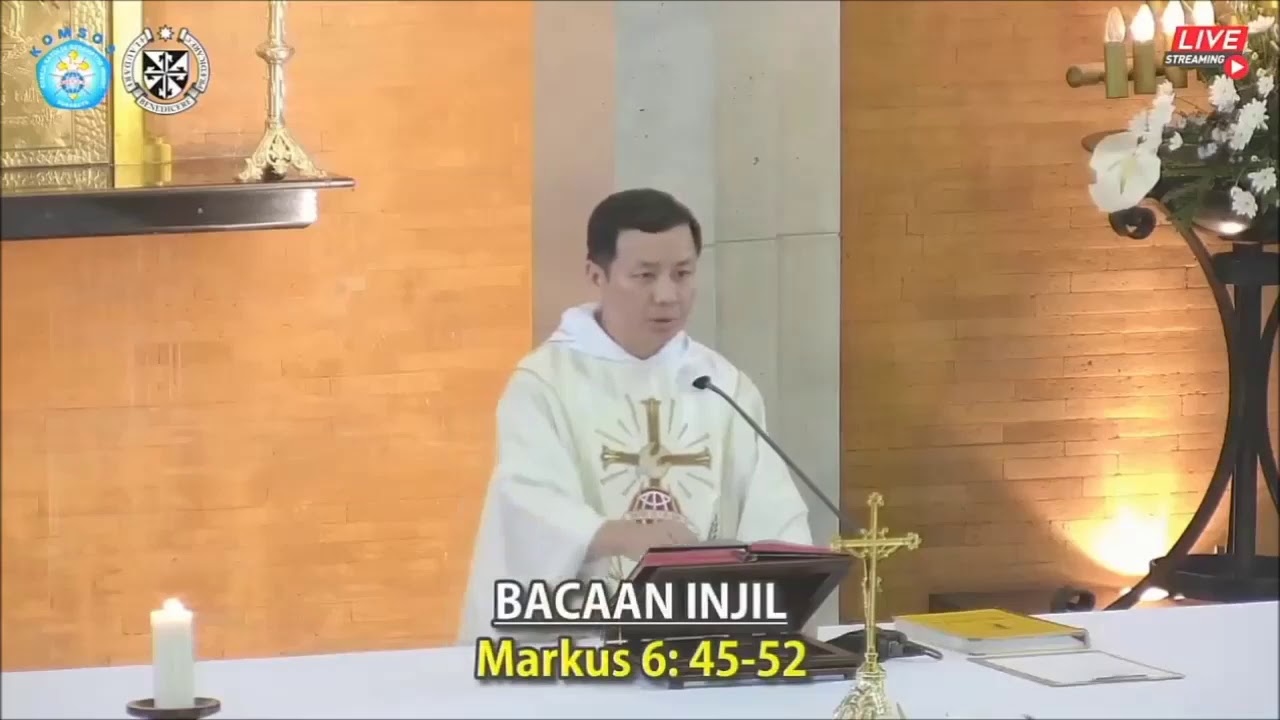 Homili Romo Adrian Adiredjo, OP Rabu setelah Epifani / 06 jan 2021  Tuhan memberkati!