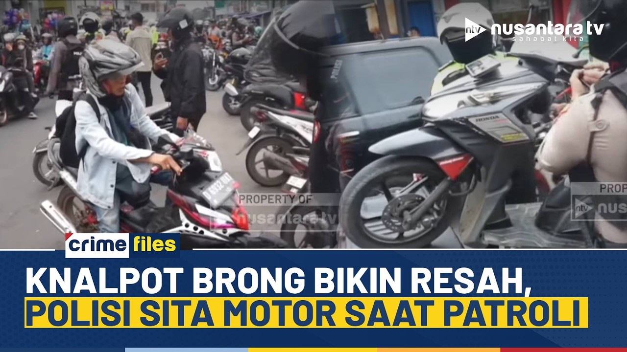 Preman Pemalak PKL Diciduk Saat Patroli Ramadan, Motor Brong Ikut Diamankan | CRIME FILES