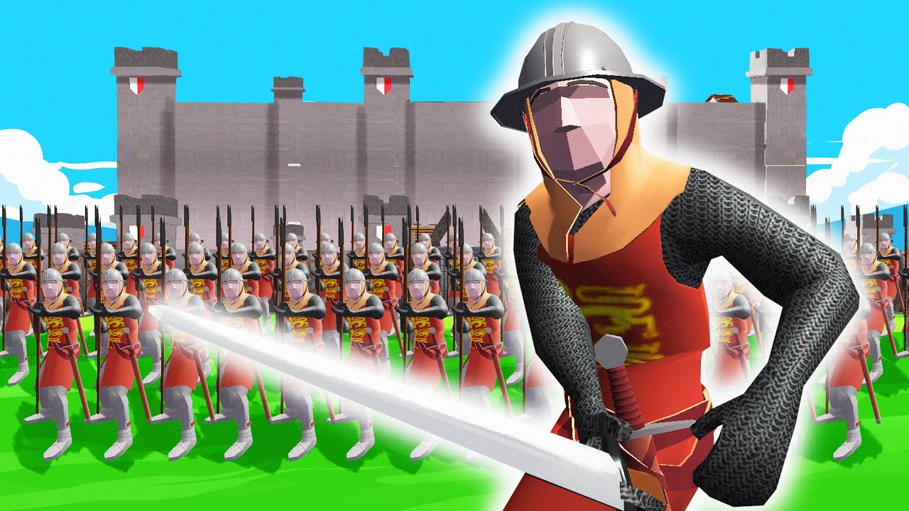 Defending My Castle Against ENDLESS WAVES in Ravenfield