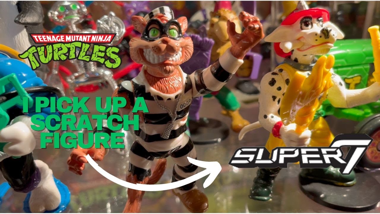 Scratches & Hot Spots Oh my! A look at Dans TMNT collection room Episode 130