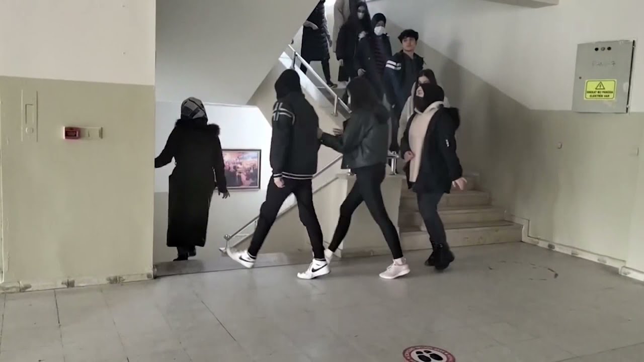 Deprem Tatbikatı - Taşoluk Anadolu Lisesi