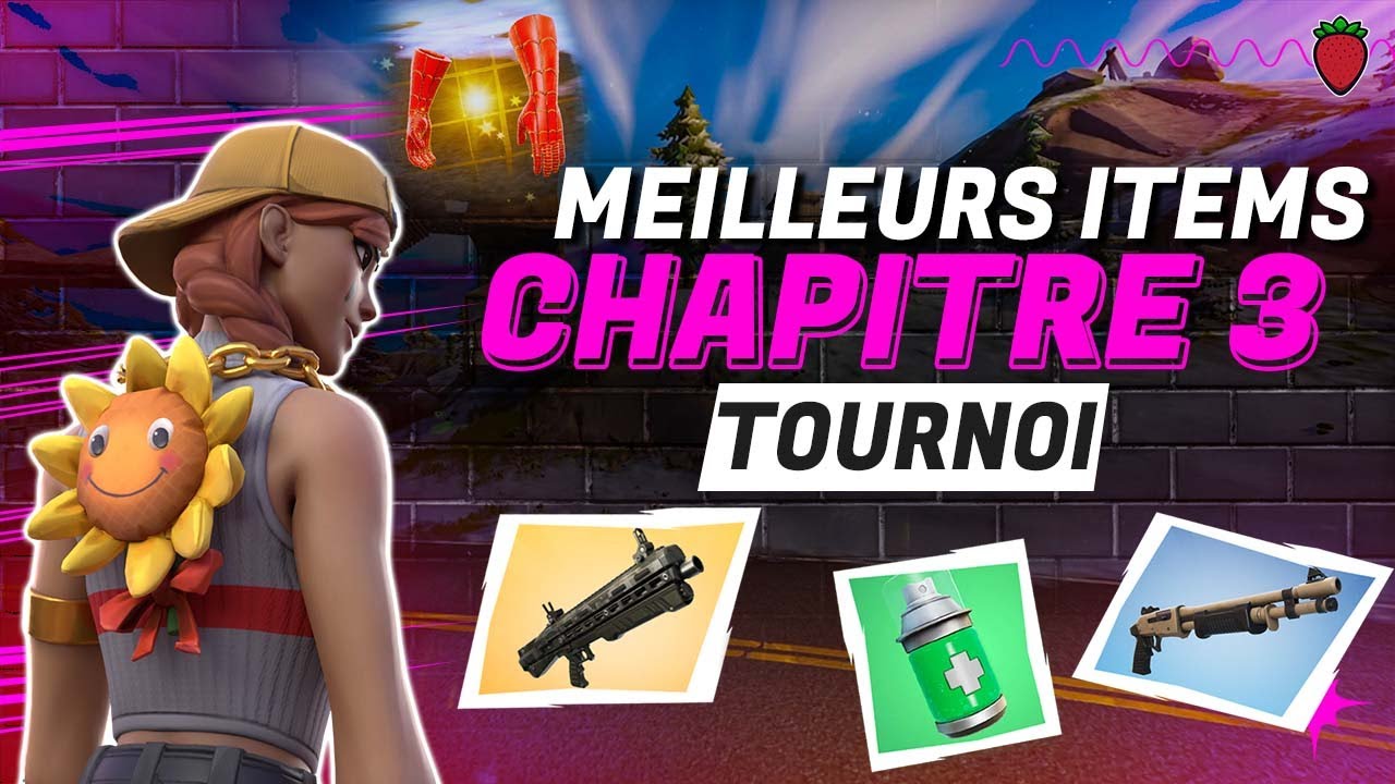 MEILLEURES ARMES FORTNITE DU CHAPITRE 3 POUR LA COMPETITION - ANALYSE DE LA NOUVELLE META CUP