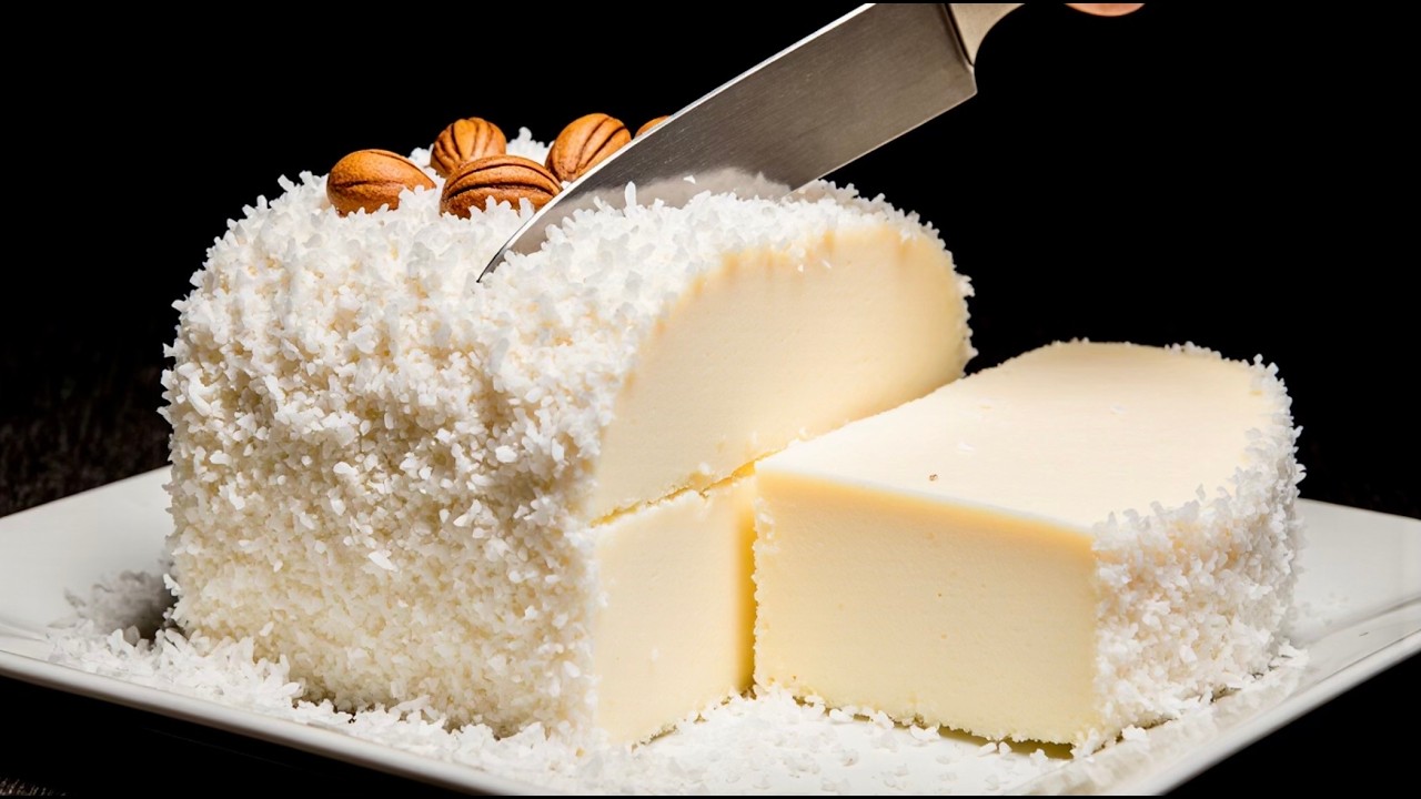 Nur Milch und Kondensmilch! BERÜHMTE Dessert in 5 Minuten!Kein Ofen, kein Mehl, keine Gelatine!