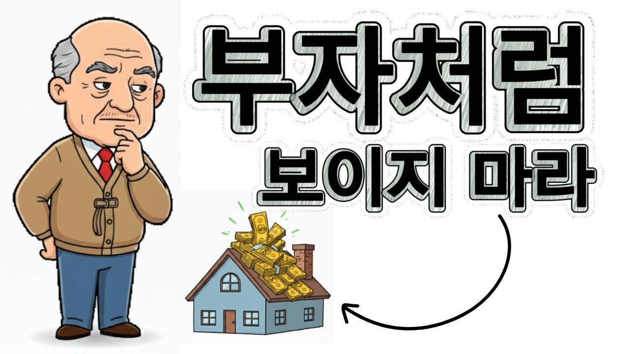 겉으로는 평범해 보여도 부를 쌓는 법 (눈에 띄지 않는 재테크 전략)