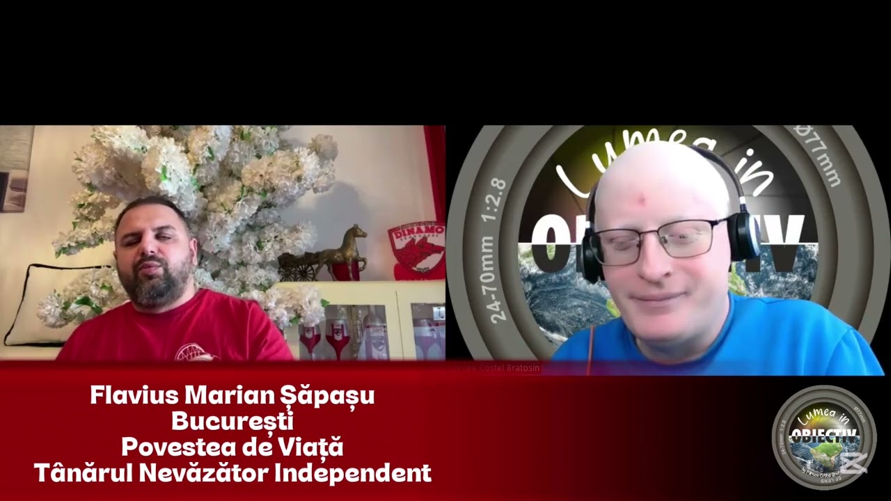 Flavius Marian Șăpașu-Povestea de Viață-Tânărul Nevăzător Independent #LumeaaÎnObiectiv #VideoViral 