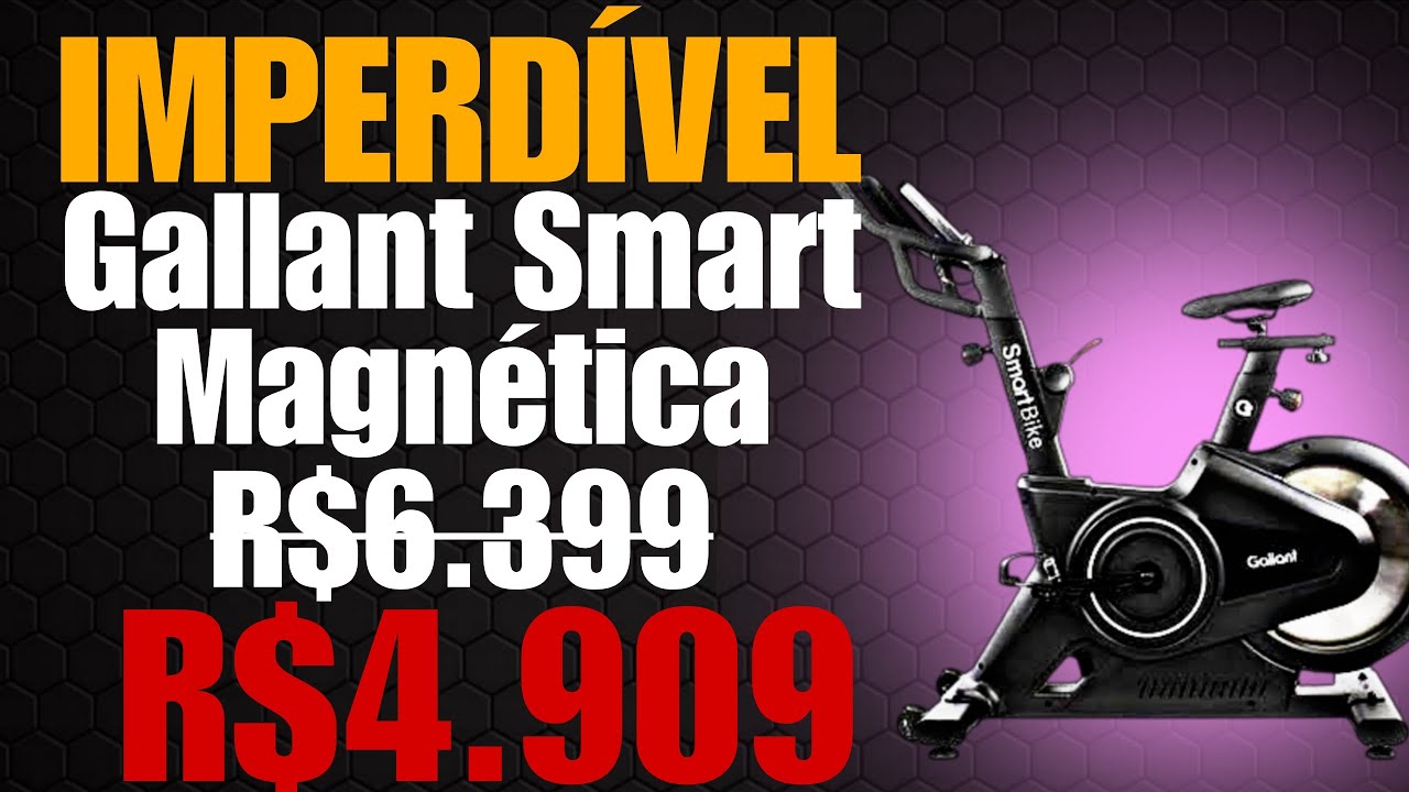 MEGA PROMOÇÃO 🔥: GALLANT SMART MAGNÉTICA 18KG COM PREÇO MUITO BAIXO