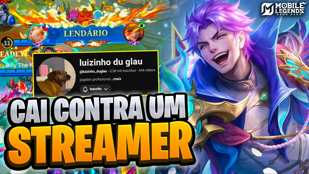 CAI CONTRA UM YOUTUBER PRO PLAYER E PEGUEI MEU NOLAN