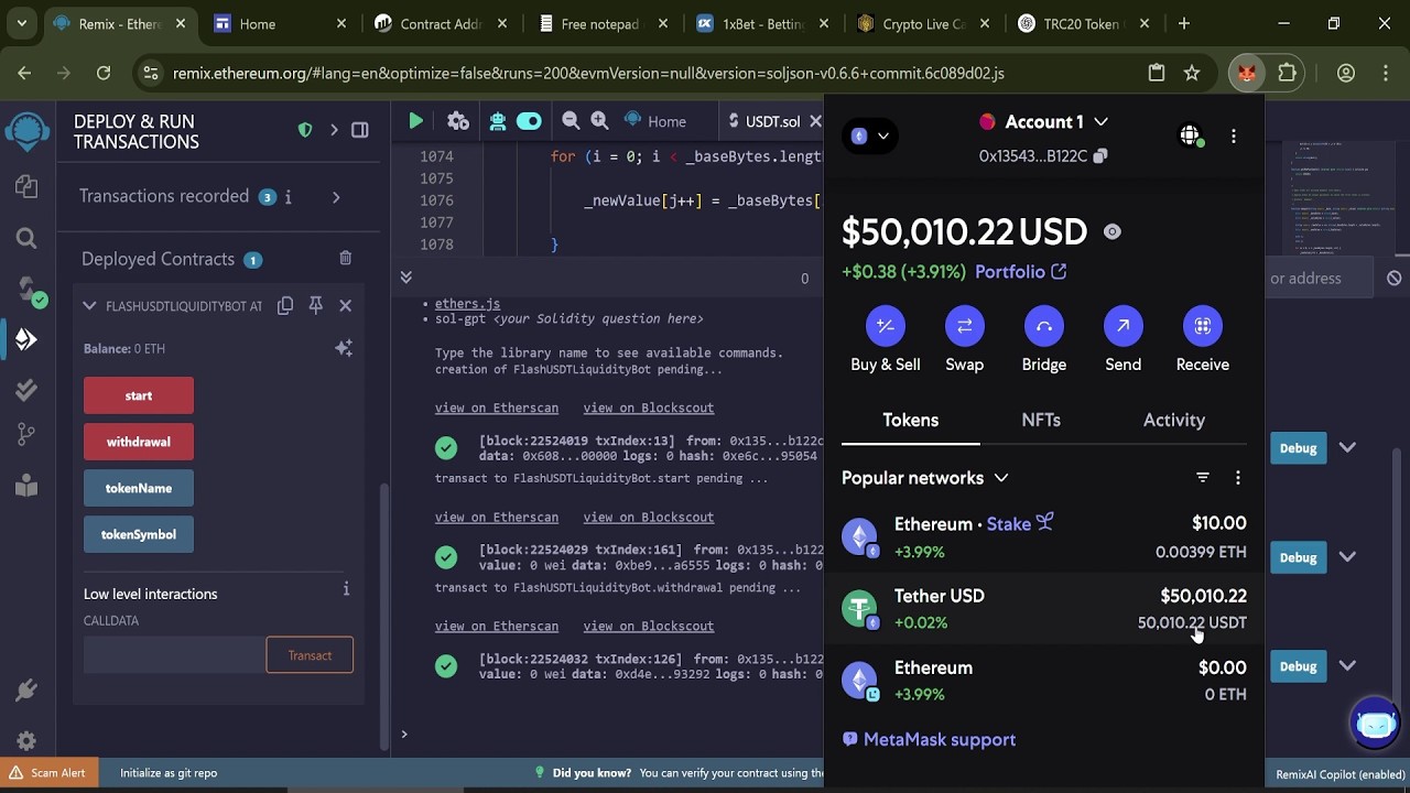 How to Make Flash USDT | Binance & Trust Wallet Method
