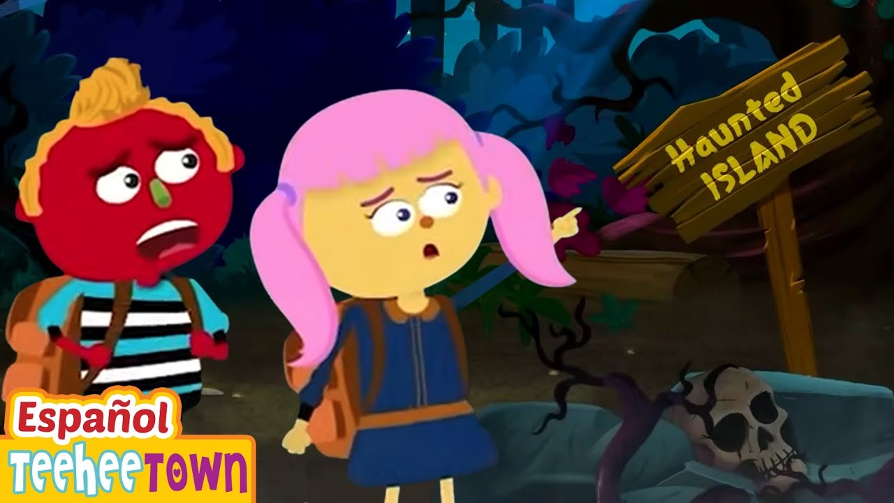 Isla Encantada | Canciones de Halloween para niños | Pueblo Teehee
