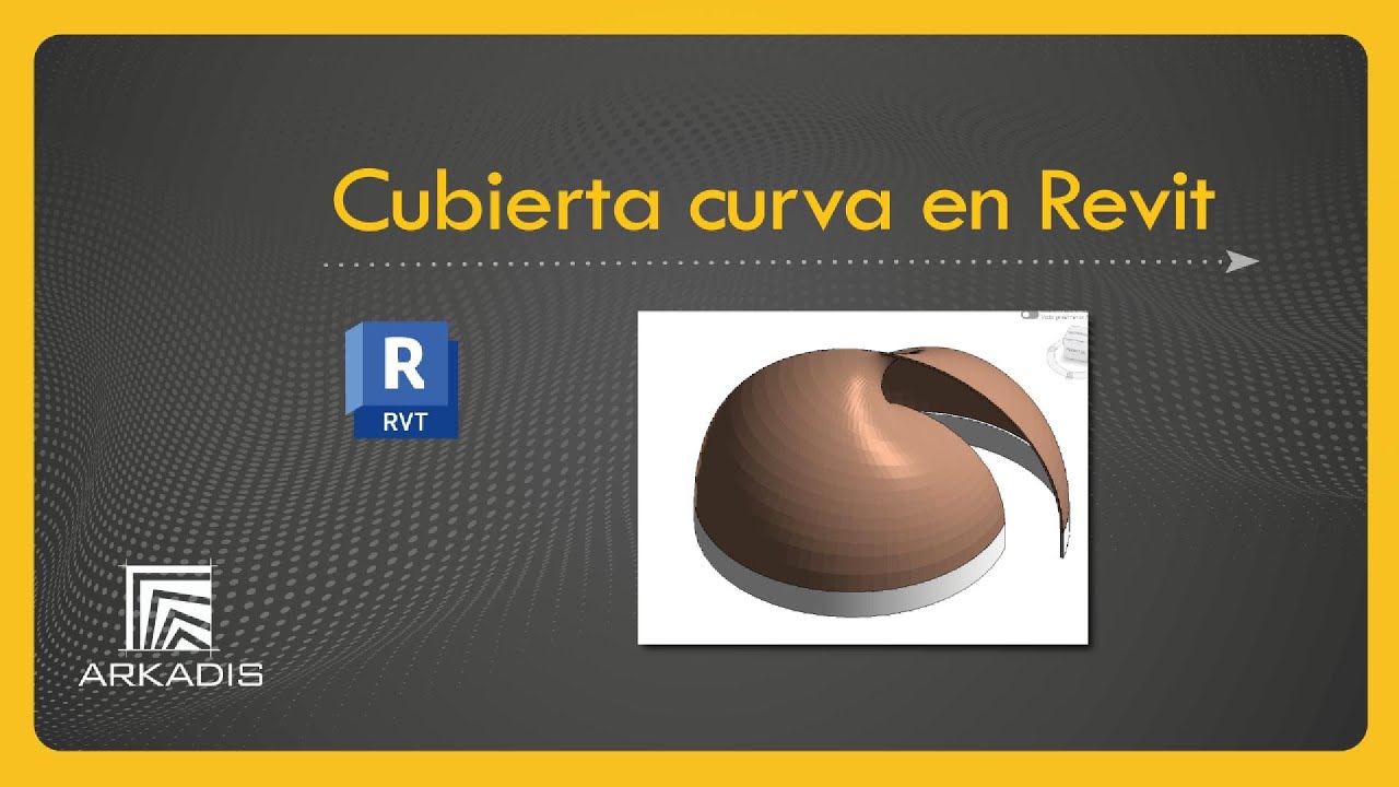 Revit: Cubierta curva con Dynamo