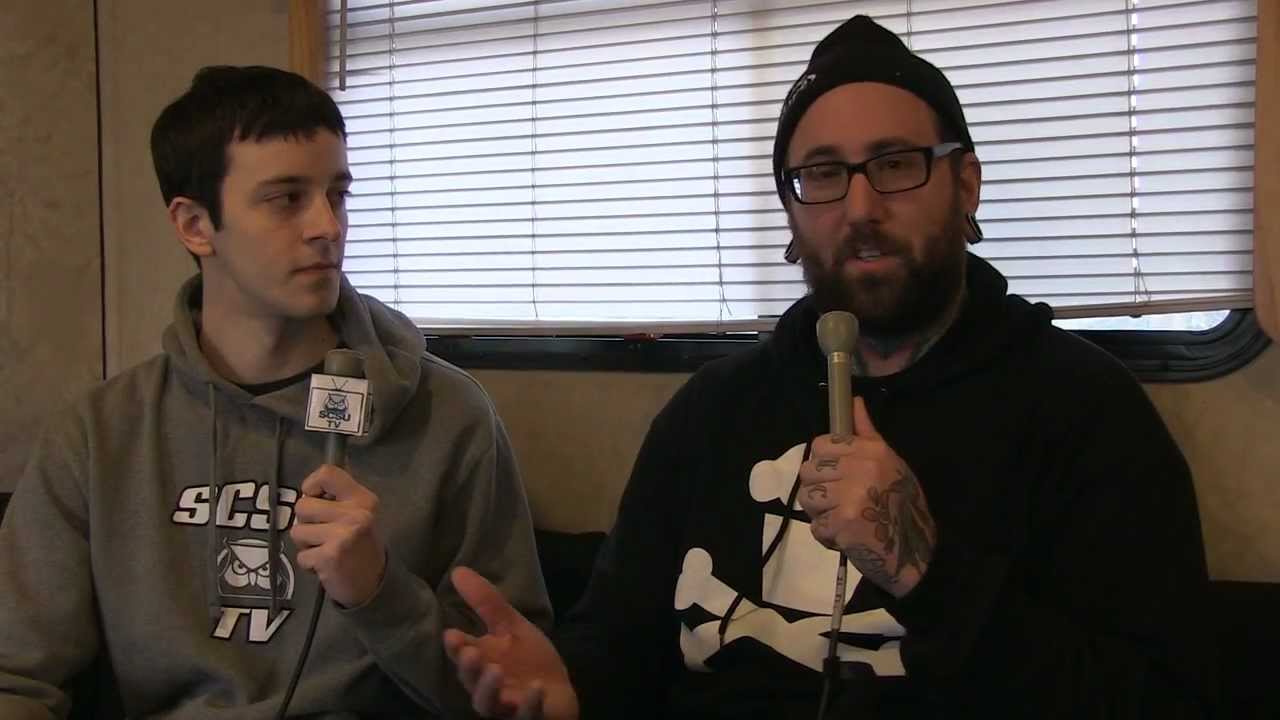 Vincent Bennett of The Acacia Strain Interview with SCSU TV