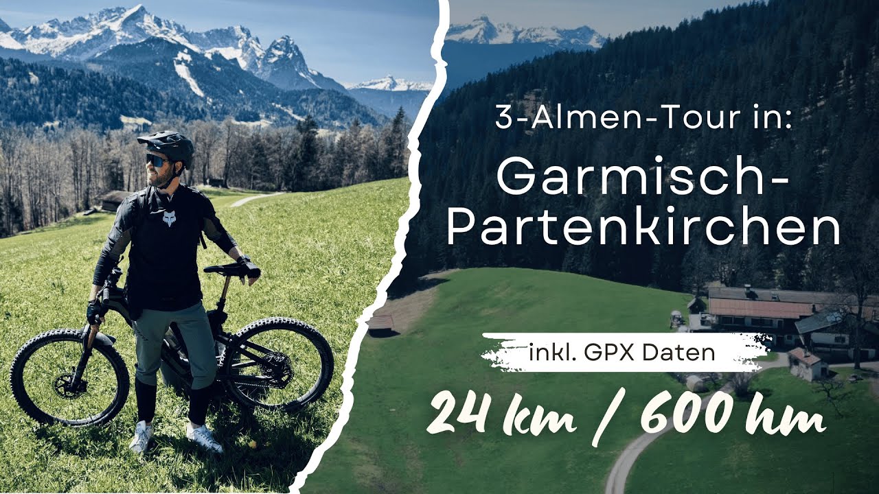 E-Bike Traumrunde in Garmisch-Partenkirchen | 3-Almen-Tour mit Panorama