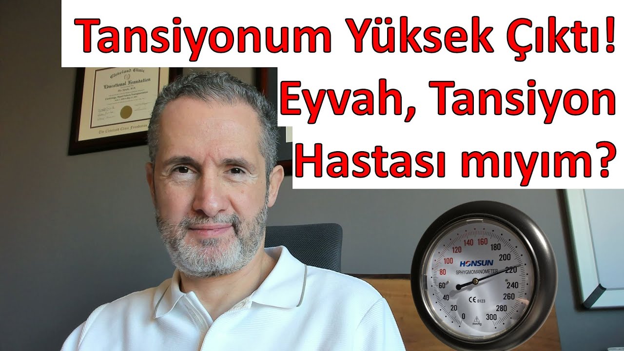 Tansiyonum yüksek çıktı! Eyvah, Tansiyon Hastası mıyım ? Kardiyoloji Profesörü Dr. İlke Sipahi