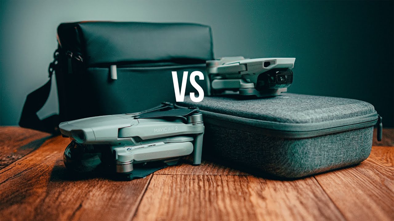 Mavic Mini Vs Mavic Air 2 - Qual você deve comprar ? Principais diferenças entre os 2 drones DJI