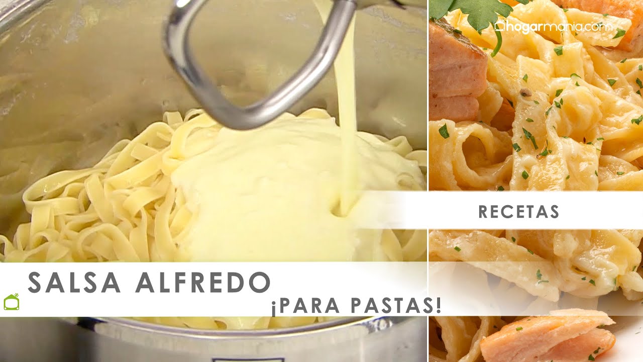 Cómo hacer SALSA ALFREDO para vuestros platos de pasta 🍝​ ¡con Karlos Arguiñano! 🍴​ Hogarmania