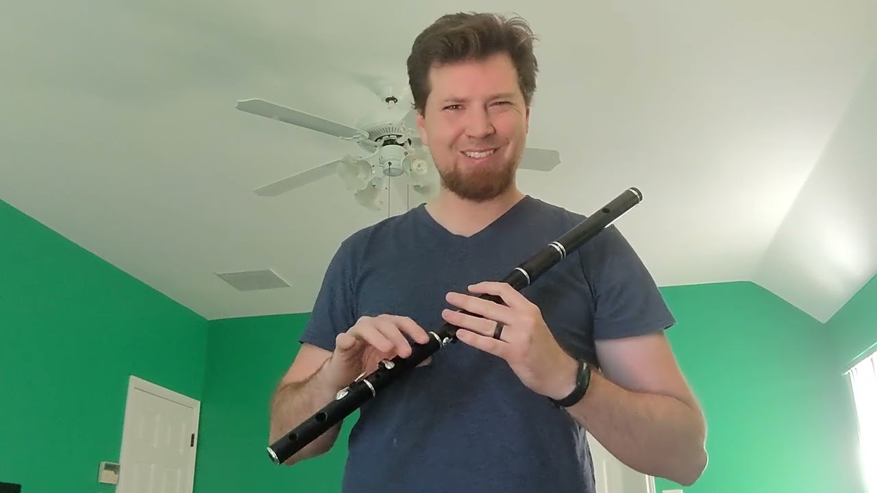 Le Souef 4 key blackwood flute & Carbony