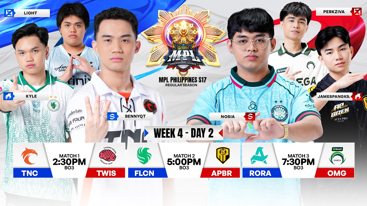 🔴 LIVE | MPL PH S17 | ENGLISH - Week 5 Day 2