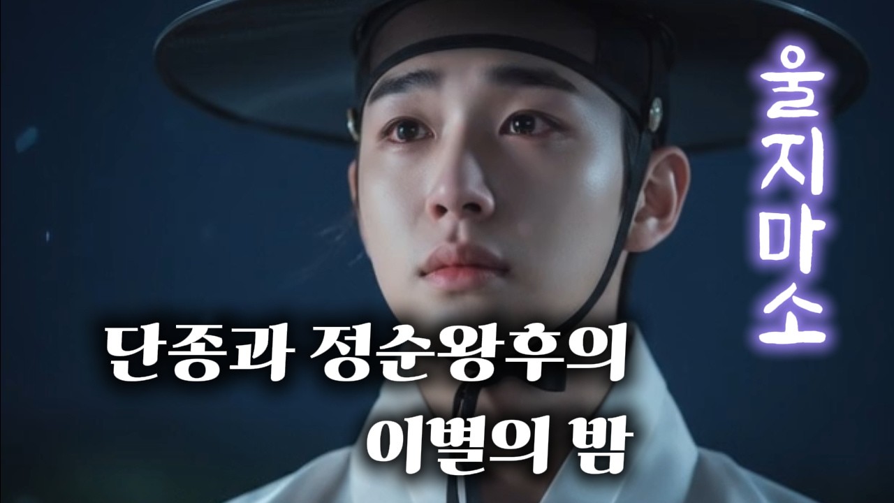 🎵단종과 정순왕후의 슬픈이별 [ 울지마소 ]#단종#정순왕후#왕과 사는 남자