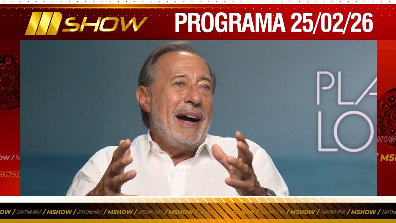 MSHOW - Programa del 25/02/26 - GUILLERMO FRANCELLA DIO DETALLES SOBRE SU NUEVA PELÍCULA