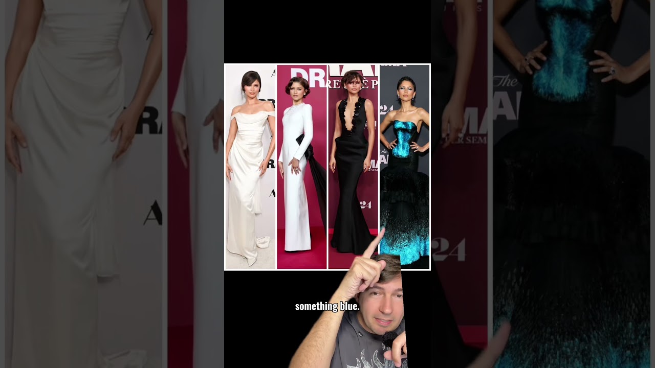 Зендая в наряде от Schiaparelli на нью-йоркской премьере фильма &laquo;Драма&raquo; #zendaya #thedrama #fashion