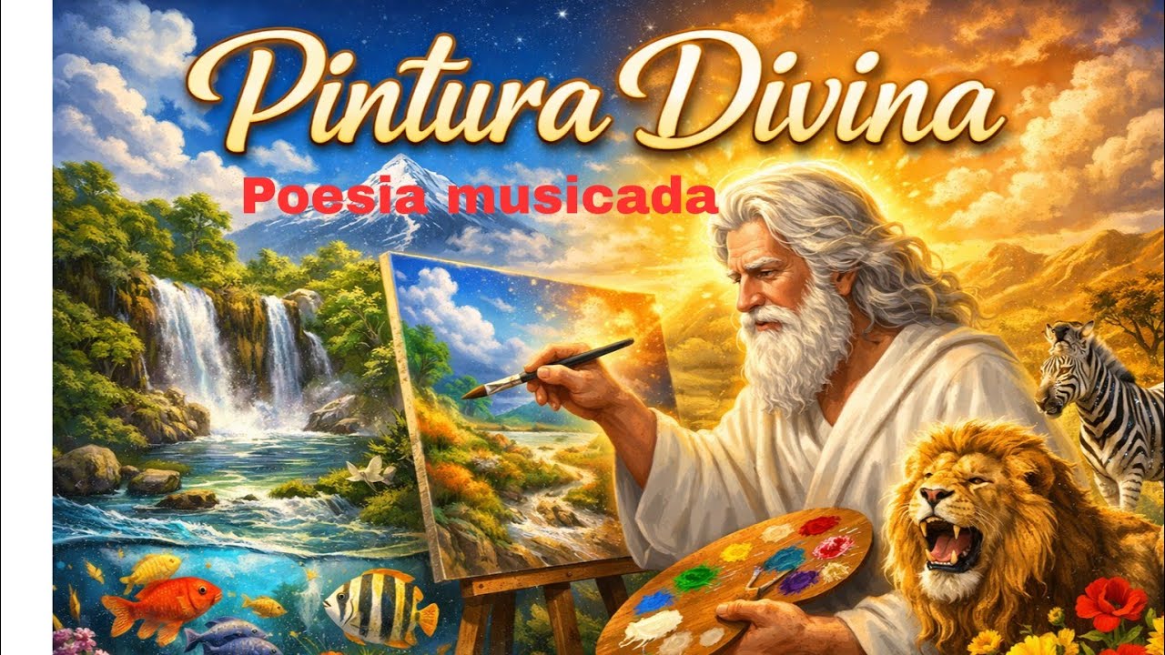  PINTURA DIVINA -uma poesia musicada sobre a criação de Deus. 