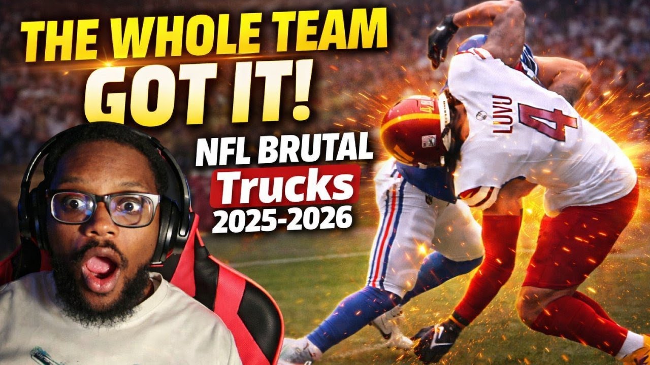 THE WHOLE TEAM GOT IT! NFL BRUTUAL Trucks 2025-2026