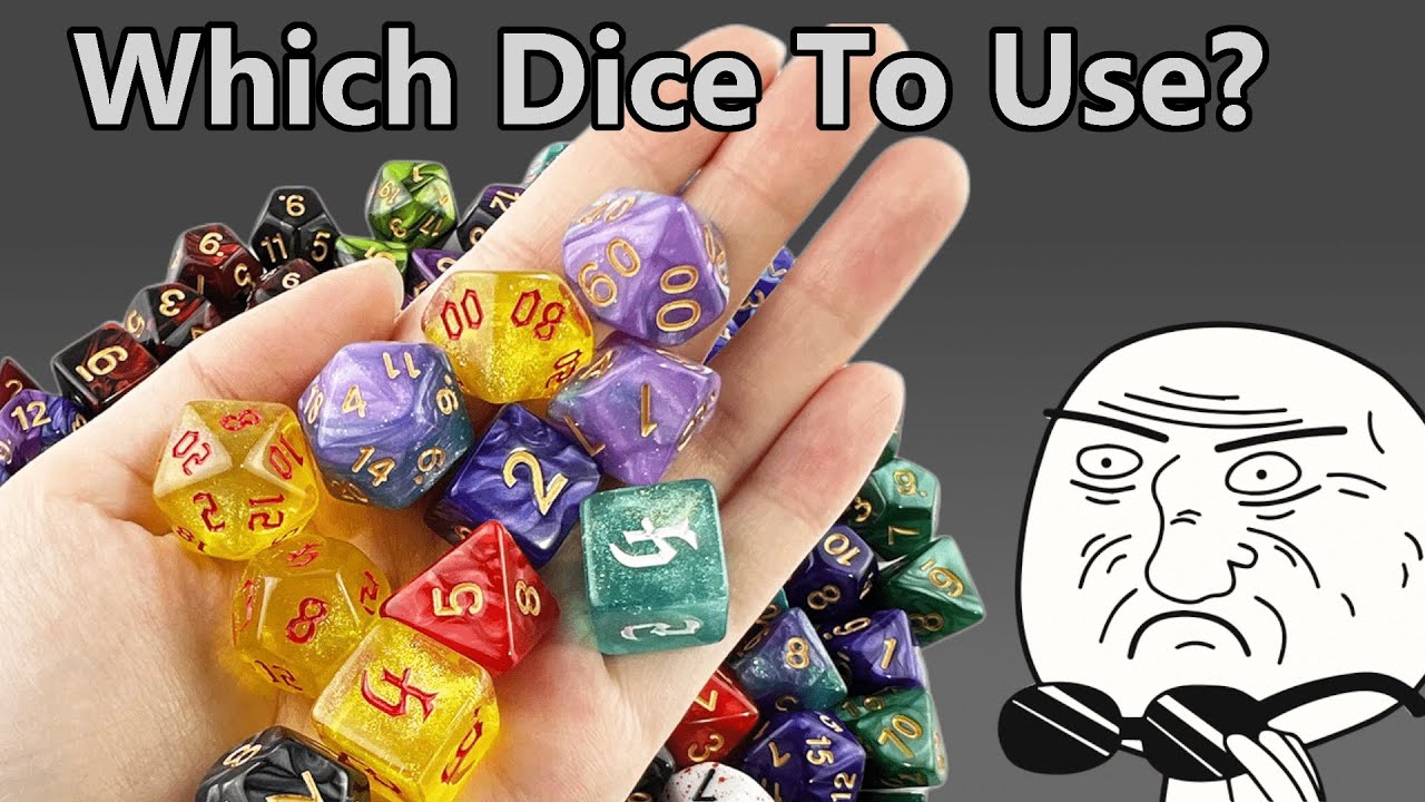 Какая система кубиков лучше всего подходит для ВАШЕЙ TTRPG?
