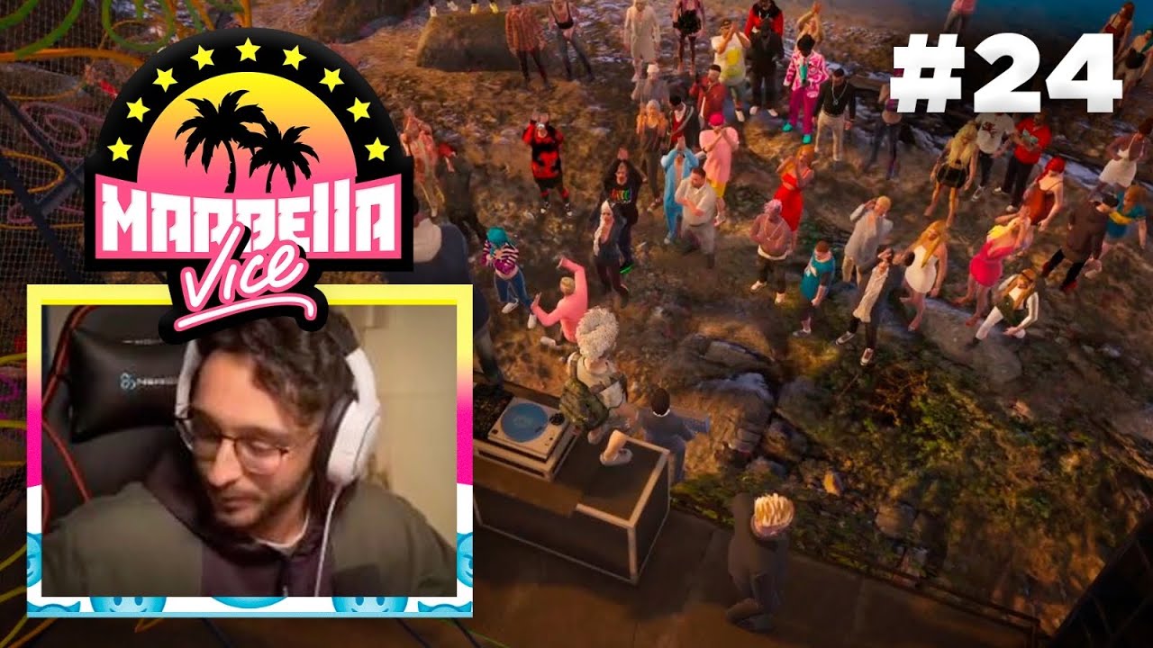 CONCIERTO de JUAN DEMONIO 😈 en la fiesta de Mariano 🥳 Marbella Vice