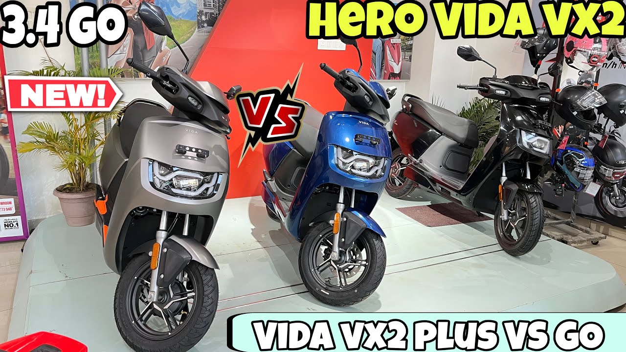 Hero Vida vx2 plus Vs Vida Vx2 go 2026 model review ✅on road price |finance details| कौन सही रहेगा🔥