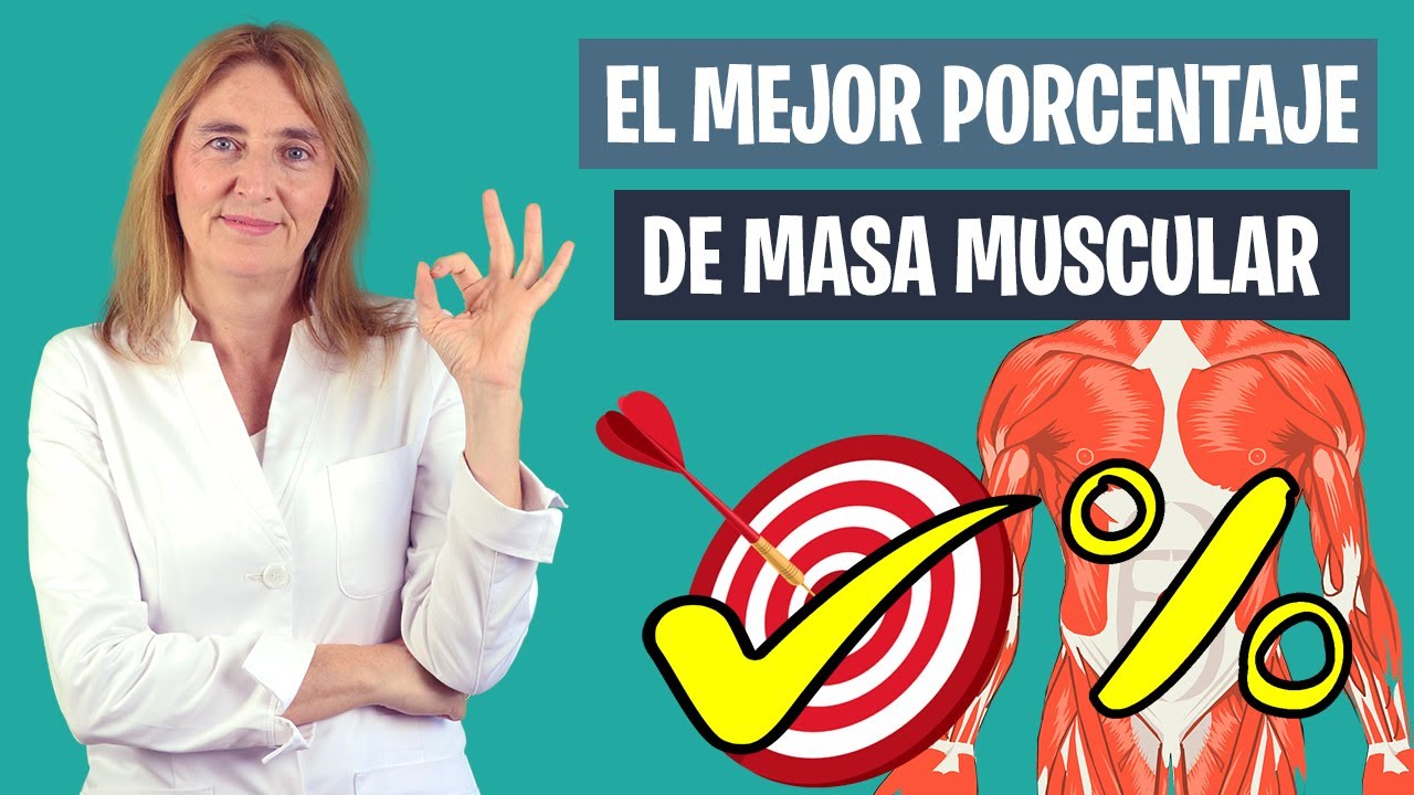 ESTE ES el PORCENTAJE IDEAL de MASA MUSCULAR | Cuanto músculo es normal | Nutrición deportiva