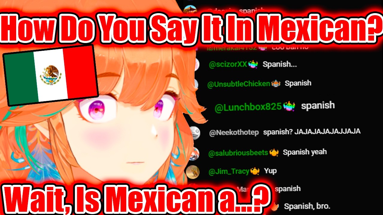 Kiara Completely Forgot The Spanish Language Exists...